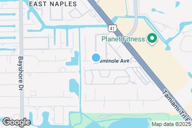 Map image of the property - 3410 Seminole Ave