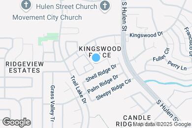 Map image of the property - 7301 Moon Ridge Ct