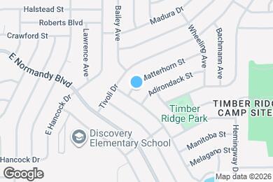 Map image of the property - 1007 Matterhorn St