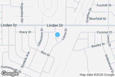 Map image of the property - 3042 Pintado Ave