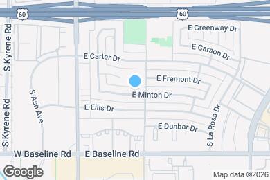 Map image of the property - 224 E Minton Dr