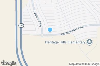 Map image of the property - 9704 Heritage Hills Pkwy