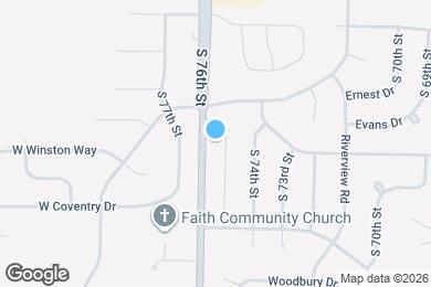 Map image of the property - 7451 S 75th St