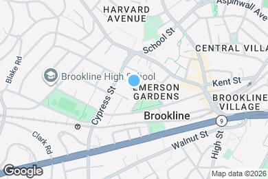 Map image of the property - 46 Waverly St