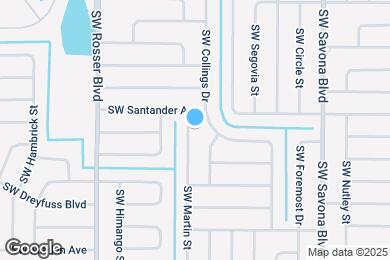 Map image of the property - 3117 SW Martin St