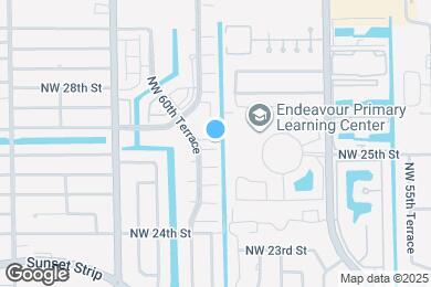 Map image of the property - 5953 NW 25th Ct