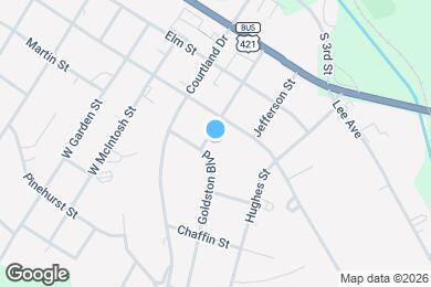 Map image of the property - 411 Birch St