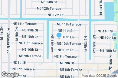 Map image of the property - 1114 NE 10th Ln