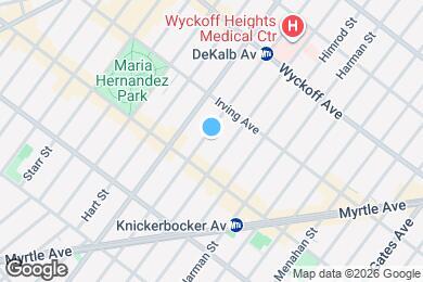 Map image of the property - Gorgeous 3 Bedroom with private Garden in Prime Bushwick!