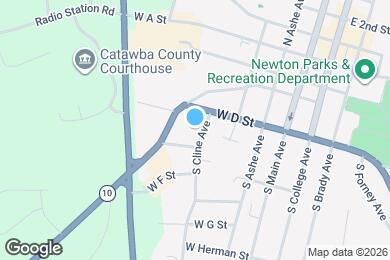 Map image of the property - 320 S Cline Ave