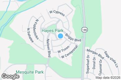 Map image of the property - 4043 Cimarron