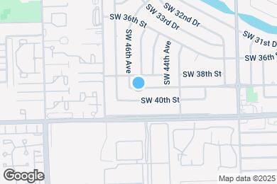 Map image of the property - 4550 SW 39th St