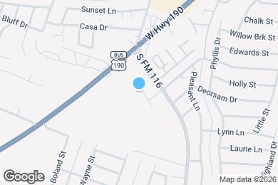 Map image of the property - 1310 Brown Dr