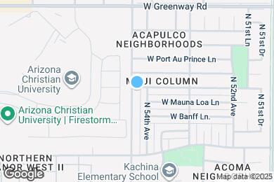 Map image of the property - 14851 N 55th Ave