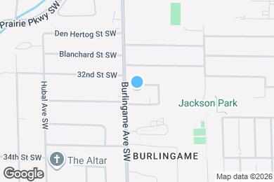 Map image of the property - 1544 32nd St SW