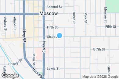 Map image of the property - 319 E 6th St