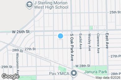 Map image of the property - 2630 Grove Ave
