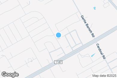 Map image of the property - 1702 Cancun Dr