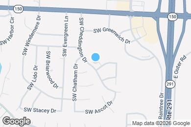 Map image of the property - 234 SW Chartwell Cir