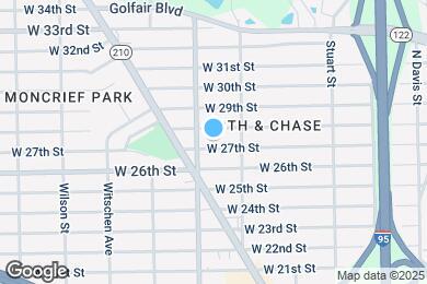 Map image of the property - 1277 W 27th St