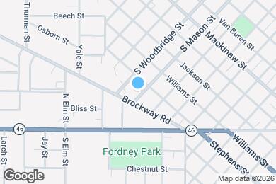 Map image of the property - 921 Mason