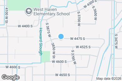Map image of the property - 3815 W 4475 S