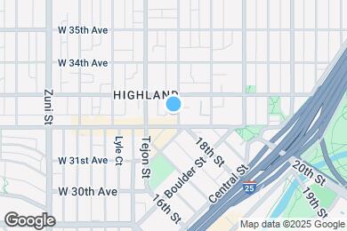 Map image of the property - 3201 Shoshone St