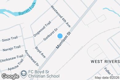 Map image of the property - 610 Morrison St