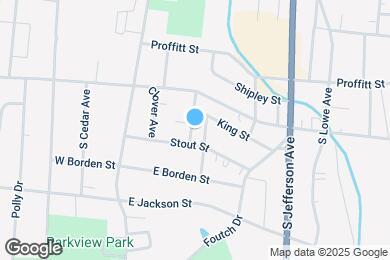 Map image of the property - 348 Lane Ave