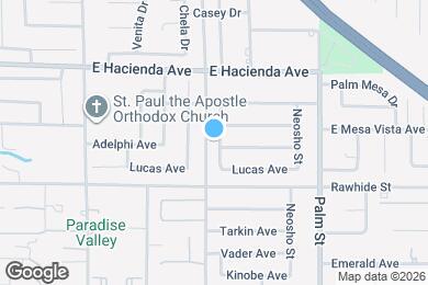 Map image of the property - 5423 Saltaire St