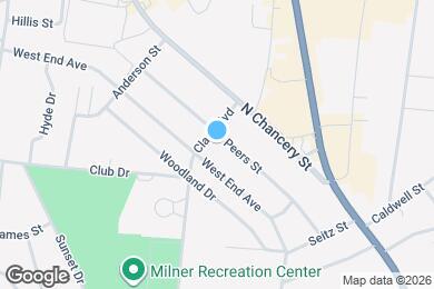 Map image of the property - 163 Peers St