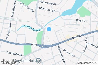 Map image of the property - 5 Park Pl