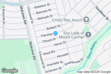 Map image of the property - 6419 Thrush Dr