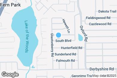 Map image of the property - 1913 South Blvd