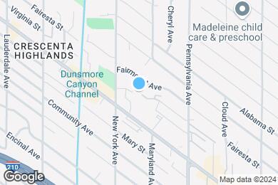 Map image of the property - Summit La Crescenta