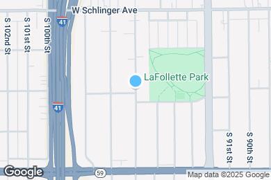 Map image of the property - 1041 S 96th St