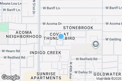 Map image of the property - 14244 N 49th Dr