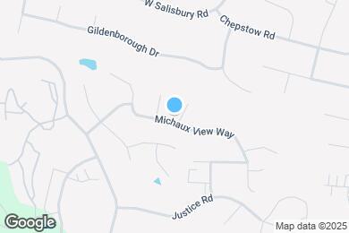 Map image of the property - 14300 Michaux View Way