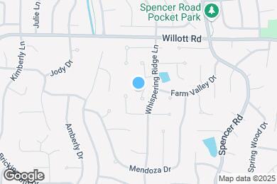 Map image of the property - 103 S Willow Grove Ct