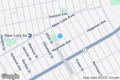 Map image of the property - 795 Linwood St