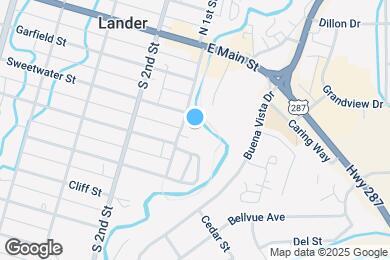 Map image of the property - 358 S 1st St