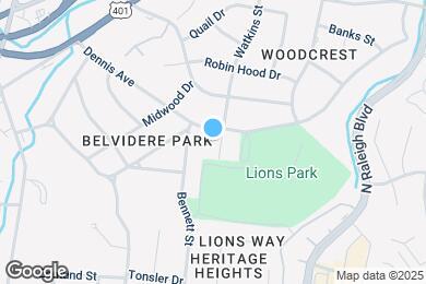 Map image of the property - 1825 Watkins St