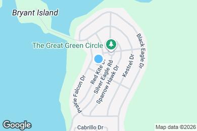Map image of the property - 345 Red Kite Dr