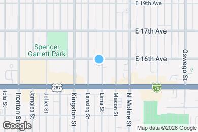 Map image of the property - 1575 Lima St