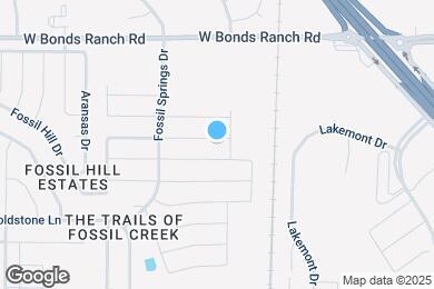 Map image of the property - 309 Lead Creek Dr