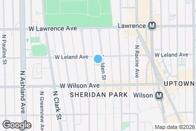 Map image of the property - 4642 N Malden St