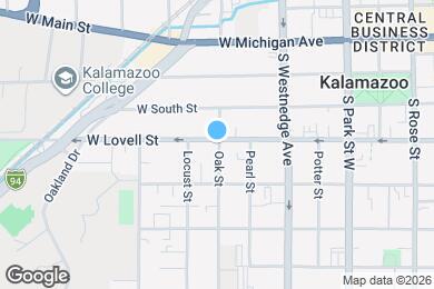 Map image of the property - 709 W Lovell St