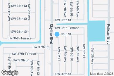 Map image of the property - 3608 SW 7th Pl