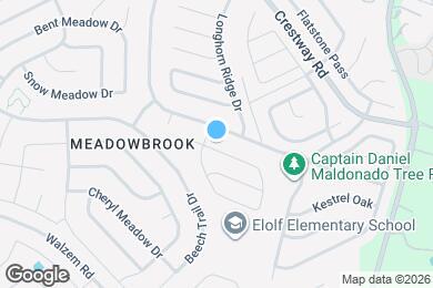 Map image of the property - 6811 Cape Meadow Dr