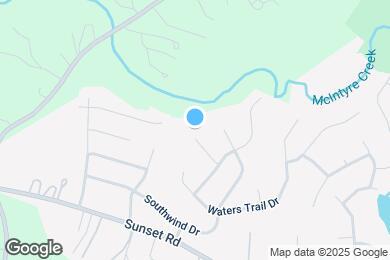 Map image of the property - 1401 Key Ridge Ct